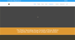Desktop Screenshot of matrixgrp.net